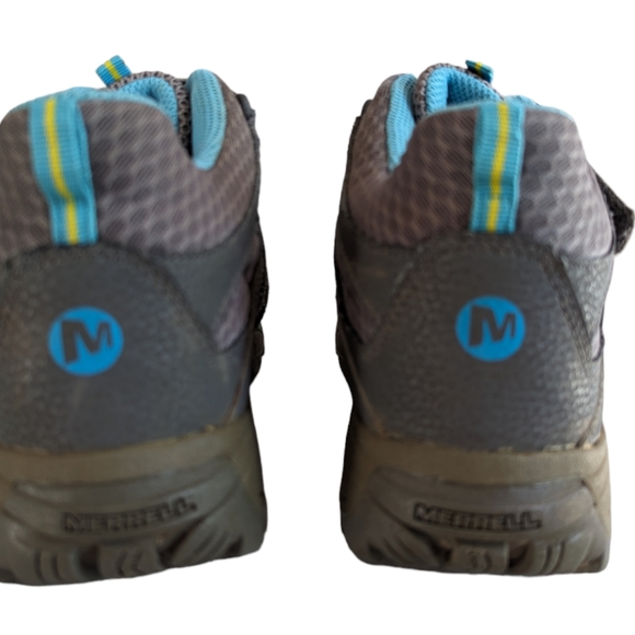 Merrell Girls sz 4 Hilltop Mid hiking boots - Picture 5 of 6